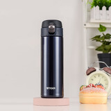 虎牌（TIGER）不锈钢保温杯男女水杯一键开启弹盖杯时尚便携教师节礼物MMJ-A48C 藏蓝色KA 480ml 480ML