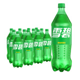 可口可乐（Coca-Cola）雪碧 Sprite 柠檬味 汽水 碳酸饮料 1.25L*12瓶