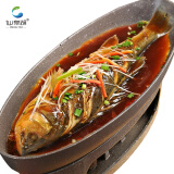 仙泉湖黄山臭鲈鱼600g/条安徽特产净膛1.2~1.3斤生鲜水产食材