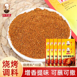 王守义王守义烧烤料35克家用方便装烤粉淄博烧烤料调味品 烧烤料*10袋