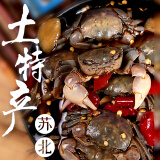 醉蟹生腌小螃蟹 罐装即食小海鲜 小黄蟹子 滂蜞白玉蟹下酒菜凉菜 甜辣【地道苏北口味】 300克