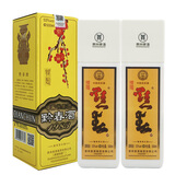 黔春老酒 黔春酒 1983 贵酒集团 53度 酱香型 500mL 2瓶 黄盒方瓶 2021年