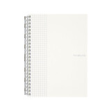 LIHIT LAB.日本LIHIT LAB.喜利HIRAKUNO方格活页线圈本简约大方记事本笔记本商务办公用品学生文具 A5白