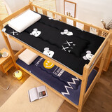 月语学生宿舍用床垫床褥褥子折叠大学寝室单人垫背0.9米床榻榻米软垫 潮牌熊 90cm*195cm