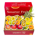 伶俐果匠（SMARTER FRUIT）大礼盒10斤混合新鲜水果搭配送礼猕猴桃进口凤梨菠萝礼品A9