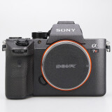 美本堂适用于索尼A7M4相机保护贴膜SONY a74机身贴纸贴皮碳纤维磨砂3M 深邃灰顶+磨砂黑底 A7M4
