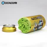 coolcore°加长版麦迪冷感运动毛巾吸汗速干男女训练篮球跑步健身房擦汗冰巾 荧光绿