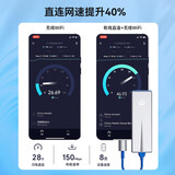 飞猫【无月租0预存 自由换卡】飞猫U8 移动随身wifi三网通4g无线网卡免驱动可插卡车载wifi无线热点 免插卡三网年套(月享1500g）