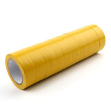 赛拓（SANTO）电工PVC胶布 电气绝缘胶带 PVC防水胶布黄色 19mm*9m 10卷特惠装1962