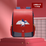 KAKAXI儿童书包小学生日本1-3-6年级大容量韩版网红儿童护脊双肩包 企鹅款大号（4-6年级）