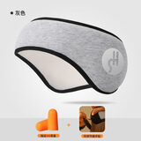 芭布笛隔音耳罩男女静音降噪宿舍睡觉打呼噜防吵专用神器睡眠保暖耳罩 灰色可调节魔术贴+耳塞 1个