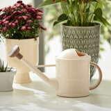 匠心绽放园艺办公家庭两用浇水壶种菜浇花水壶绿植花卉盆栽1.5L米色17118