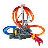 风火轮(HOT WHEELS) 轨道玩具赛车玩具男孩生日礼物小汽车模型套装-电动极速回旋赛道CDL45