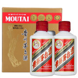 茅台（MOUTAI）飞天 酱香型白酒 53度 50ml*2 礼盒装