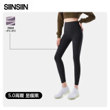 SIINSIIN【杨紫同款】鲨鱼裤女外穿2025新款秋冬加绒保暖瑜伽打底裤厚款 【高暖款】显瘦黑 XL （120-135斤）