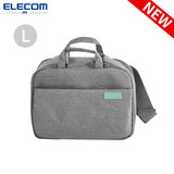 宜丽客（ELECOM） 摄影单反微单相机包单肩包一机一镜多功能旅行帆布手提斜跨off toco 灰色-大