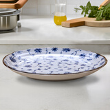 美浓烧（Mino Yaki） 日本进口美浓烧 陶瓷碗饭碗日式餐具 进口家用瓷盘碟大号汤碗 XT-1 大浅盘