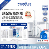 洁碧（Waterpik）冲牙器台式电动洗牙器水牙线洁牙器家用立式预防牙结石小魔盒GT17-12白礼物