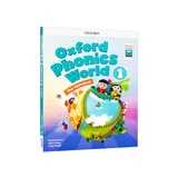 原版进口 新版牛津自然拼读教材 Oxford Phonics World 1/2/3/4/5级 牛津树阅读系列 5-12岁幼少儿英语拼读发音启蒙教材 1级别单课本（赠外教课程）