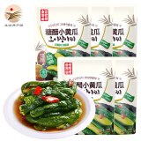 金刚山辣白菜 韩国泡菜 实惠装 韩式泡菜腌制蔬菜下饭菜500g*3袋 金刚山小黄瓜300g*5袋