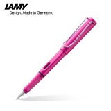 凌美（LAMY）钢笔 狩猎系列练字正姿钢笔学生文具办公礼品 毕业礼物企业团购 粉色13PI-0.7mm