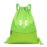 抽绳篮球包双肩收纳训练包足球包男女运动健身瑜伽游泳防水包鞋袋 草绿色 大号(能装球)