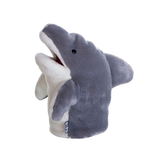 Justbecause毛绒玩具恐龙动物手偶娃娃嘴巴能动早教演讲道具不掉毛新年礼物 鲨鱼手偶 高度：约28厘米