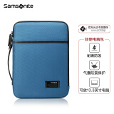 新秀丽（Samsonite）手提电脑包13.3英寸男女商务公文包 苹果笔记本ipad内胆包36B蓝色