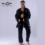 FLUORY火垒 新款巴西柔术服 BJJ GI 成人男女训练柔道服 成人黑色（不含腰带） A1