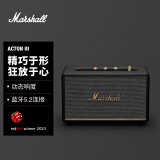 马歇尔（Marshall） ACTON III第三代家用无线蓝牙5.2音箱重低音音箱 黑色