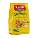 莱家（LOACKER）粒粒装巧克力威化饼干 进口零食办公室休闲茶点 柠檬味125g