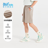 361°童装男女童梭织五分裤夏季新款小中大童运动裤男童短裤 风滚草1702 175