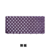 田田绿蔬菜种植箱配件阳台种菜箱植物花箱塑料花盆大种菜盆组合 宽50高25大侧板/咖啡色