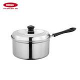 宏利 不锈钢奶锅 宝宝辅食锅家用汤锅婴儿炖煮粥锅电磁炉燃气 不锈钢奶锅20cm