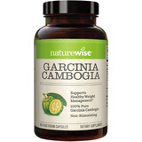 自然薇萃（naturewise）藤黄果减肥胶囊180粒/瓶 HCA羟基柠檬酸阻燃剂瘦肚子燃脂体重管理