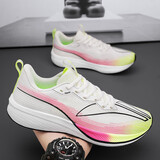 BFM赤兔7pro跑鞋8pro跑步鞋25新款男女学生青少年碳板减震防滑运动鞋 P122白绿/赤兔6 39