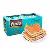 福多（Fudo）马来西亚进口 蛋糕 香蕉味432g(24枚独立装)休闲零食糕点代餐小吃