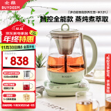 北鼎（Buydeem）【无胶水】智能养生壶烧水壶 家用电热水壶多功能煮茶器恒温热能APP互联Smart K单壶浅杉绿