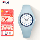斐乐（FILA）女士手表男运动硅胶表带石英休闲学生手表 FLL38-777-006