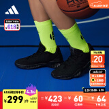 adidas Pro Bounce 2018团队款实战篮球运动鞋男子阿迪达斯官方 黑色 42.5