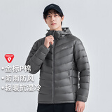 拓路者雪狐金标P棉棉服轻薄休闲连帽上衣男士秋冬新款拒水户外外套