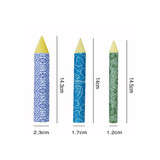 老人头宣纸纸擦笔纸笔素描纸笔美术素描擦笔大中小特大号6支套装 老人头【大中小纸笔各1支】