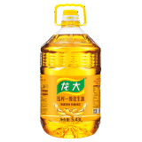 龙大 食用油 压榨一级 特香花生油 5.43L 新花生新鲜油