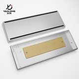 炎竞V1铝坨坨外壳适配wooting60HE键盘客制化底壳HM66 GH60美加狮mad60小夜魔K64 M6H ISO64 66XU 银色阳极+黄铜配重块