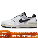 耐克NIKE运动板鞋男耐磨FULL FORCE运动鞋FB1362-101白40