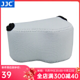 JJC 相机内胆包 收纳保护套 适用于索尼A6600 A6100 A6000 A5100 A6300 A6400 ZV-E10 RX1RII微单配件 OC-S1GR小号 灰色