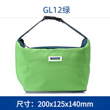 GLASSLOCK便当包手提饭盒包男女手拎包手提包便携包 绿色手拎包GL12（手提款）