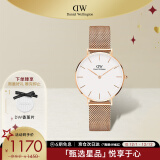 丹尼尔惠灵顿（DanielWellington）DW手表女表 简约女士手表 时尚欧美表送女友生日礼物DW00100163