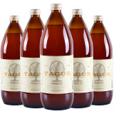 泰谷（TAGUS）欧洲原装进口啤酒 西班牙/葡萄牙进口泰谷黄啤酒 泰谷白啤 1L 6瓶