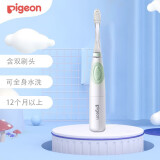 贝亲（Pigeon） 儿童训练牙刷 婴幼儿分阶段训练牙刷宝宝牙刷柔软刷毛 电动牙刷（1岁以上）蓝色KA84